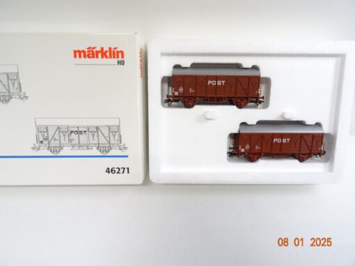 Märklin H0 46271 Güterwagen-Set PTT Post Triebwagen der NS in OVP PR5121