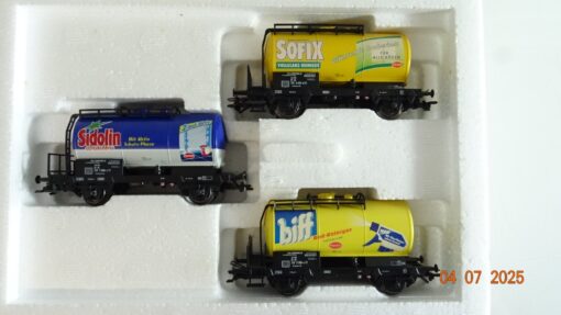 Märklin H0 46425 Kesselwagen-Set Henkel der DB OVP PR8824 – Bild 3