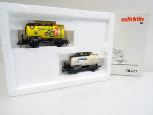 Märklin H0 46427 Kesselwagen-Set Henkel der DB in OVP LE3605