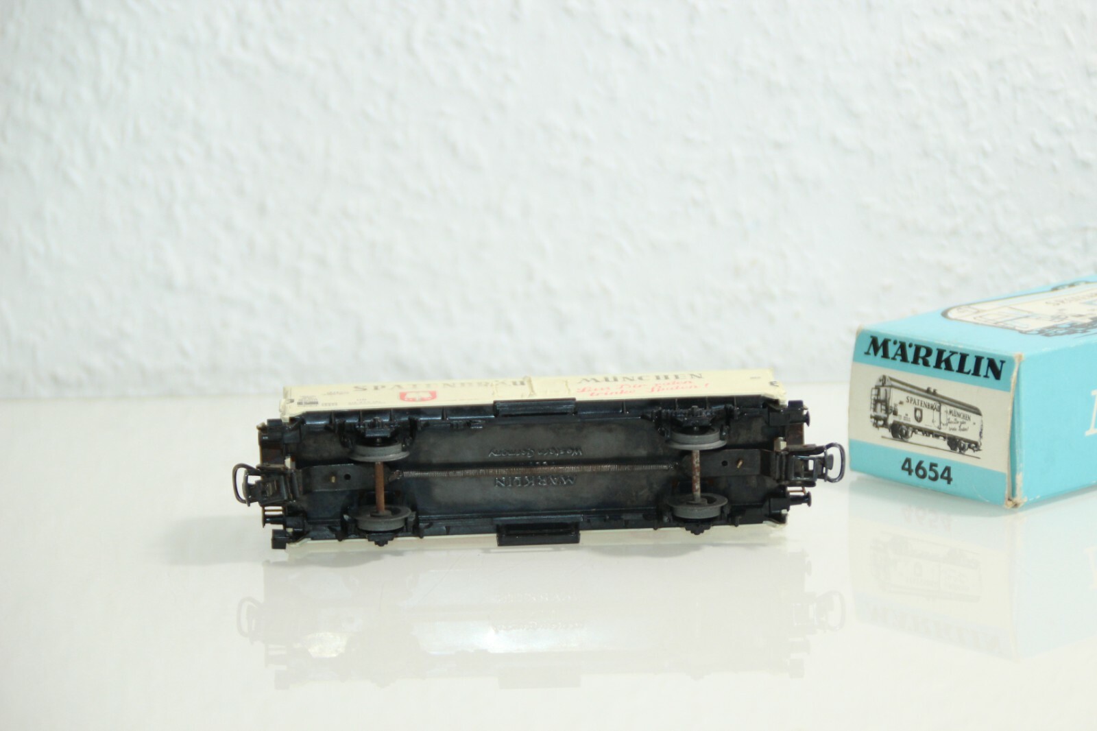 Märklin H0 4654 Bierwagen "Kühlwagen Spatenbräu München" in OVP LW8029 – Bild 4