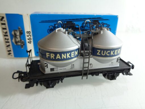 Märklin H0 4658 Behälterwagen Franken Zucker der DB in OVP RR4190