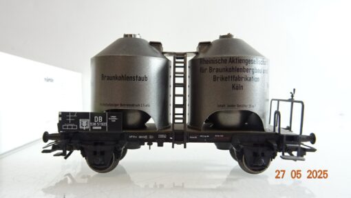 Märklin H0 46581 Silowagen Braunkohlestaub der DB in OVP PR8106 – Bild 3