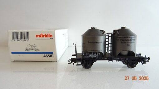 Märklin H0 46581 Silowagen Braunkohlestaub der DB in OVP PR8106