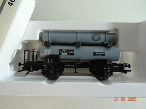 Märklin H0 46601 Gasflaschenwagen Behringer Mainz in OVP PR9697 – Bild 3