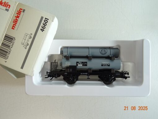 Märklin H0 46601 Gasflaschenwagen Behringer Mainz in OVP PR9697