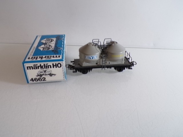Märklin H0 4662 Staubbehälterwagen der DB in OVP HS91
