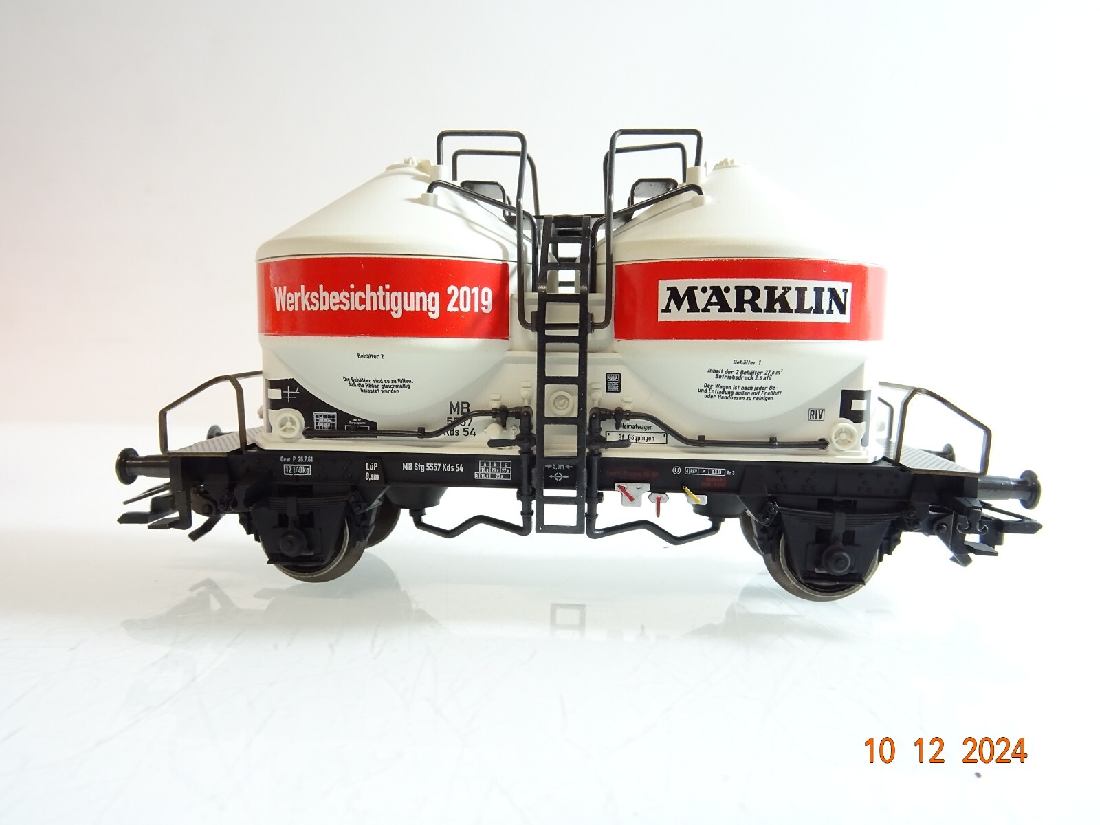 Märklin H0 46629 Staub-Silowagen Werksbesichtigung 2019 in OVP PR4708 – Bild 3