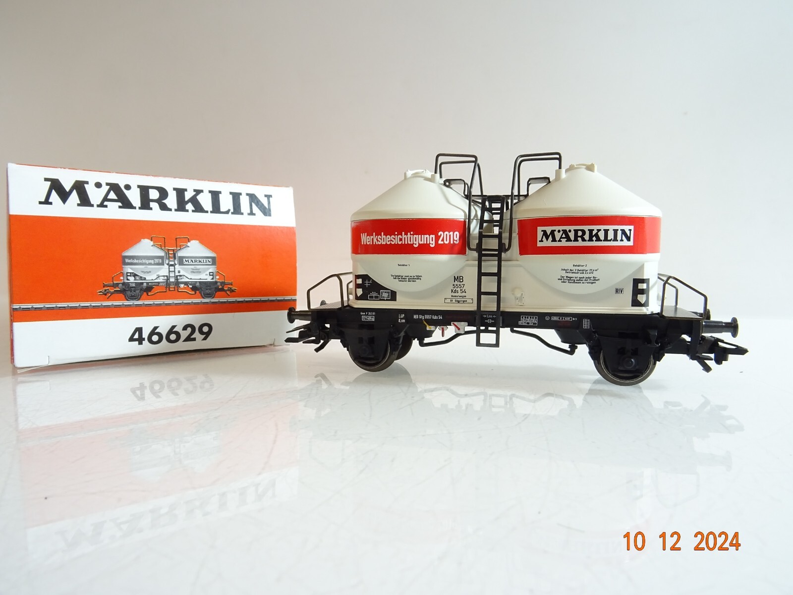 Märklin H0 46629 Staub-Silowagen Werksbesichtigung 2019 in OVP PR4708
