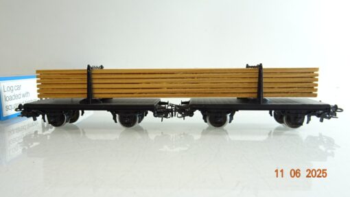 Märklin H0 4665 Langholzwagen in OVP PR8373 – Bild 3