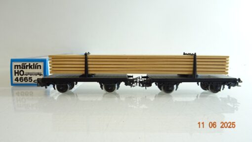 Märklin H0 4665 Langholzwagen in OVP PR8373