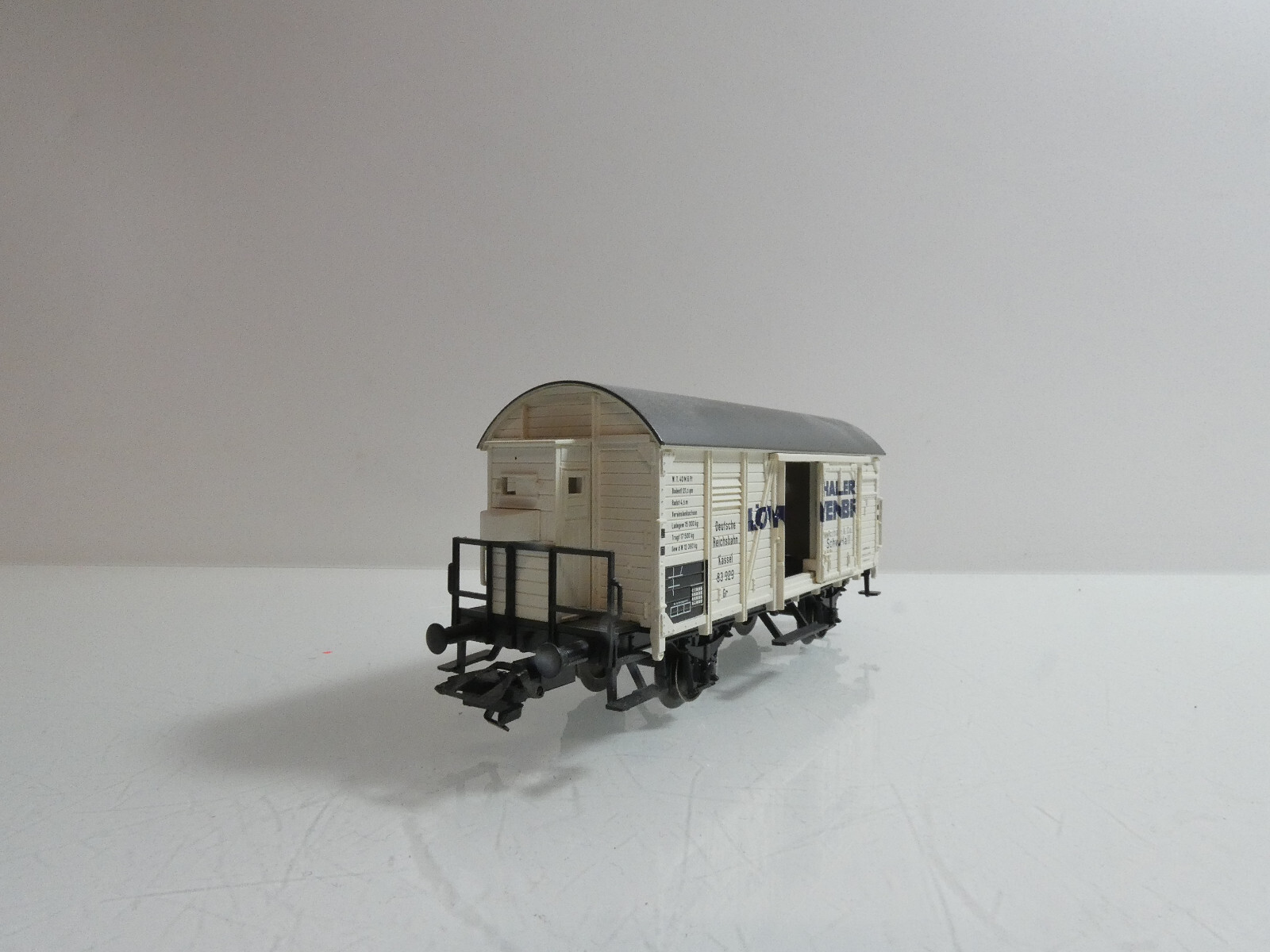 Märklin H0 4678 Güterwagen Bierwagen Haller Löwenbräu in OVP C556 – Bild 4
