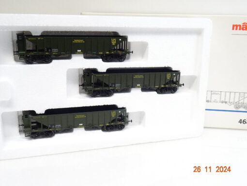 Märklin H0 46801 Kohlentrichterwagen-Set 3tlg. der K.Bay.Sts.B. in OVP LE7546
