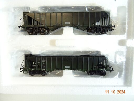 Märklin H0 46802 Wagen-Set Kohlentrichterwagen neuwertig in OVP PR3185 – Bild 3