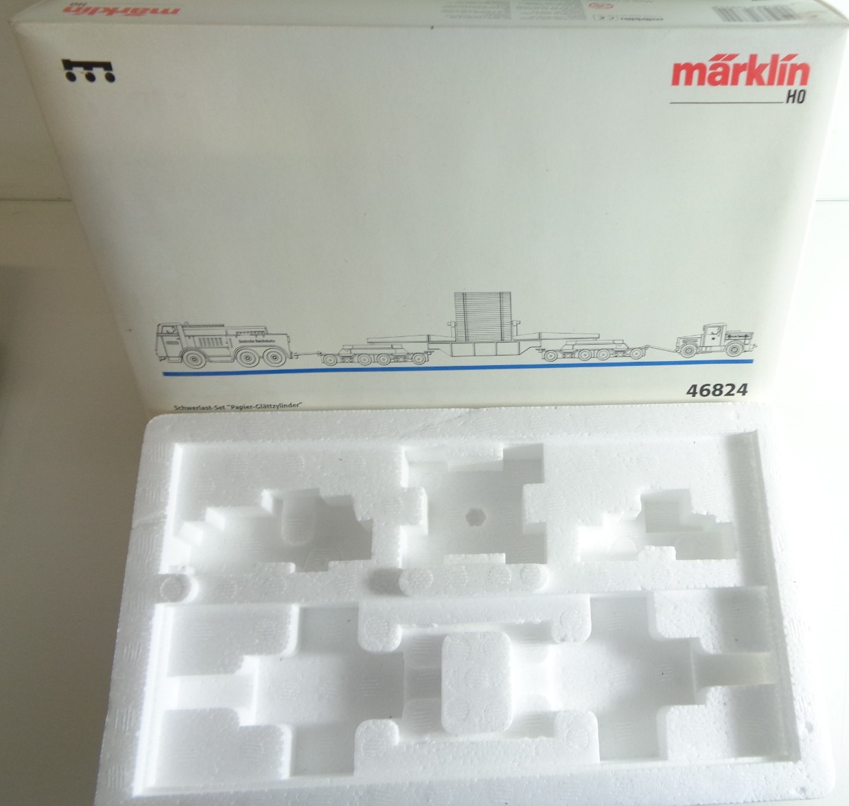 Märklin H0 46824 Schwerlast Papier Glättzylinder Leerverpackung s. Foto PK1969 – Bild 3