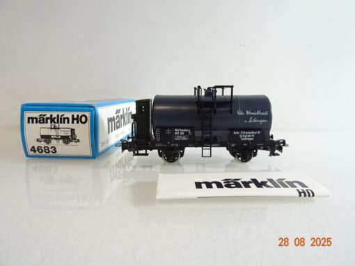 Märklin H0 4683 Kesselwagen Gebr. Schweickhardt Württemberg  in OVP PR9950