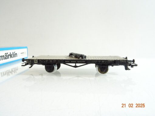 Märklin H0 4684 Drehschemelwagen in OVP PR6154 – Bild 3
