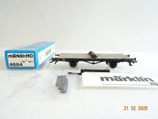 Märklin H0 4684 Drehschemelwagen in OVP PR6154