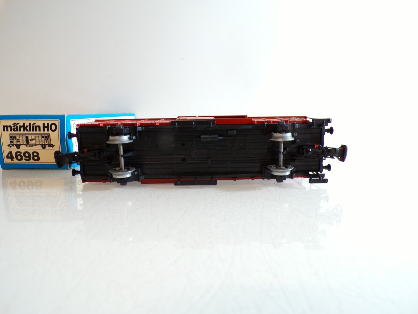 Märklin H0 4698 gedeckter Güterwagen mit Bremserhaus der SBB in OVP BH1487 – Bild 4