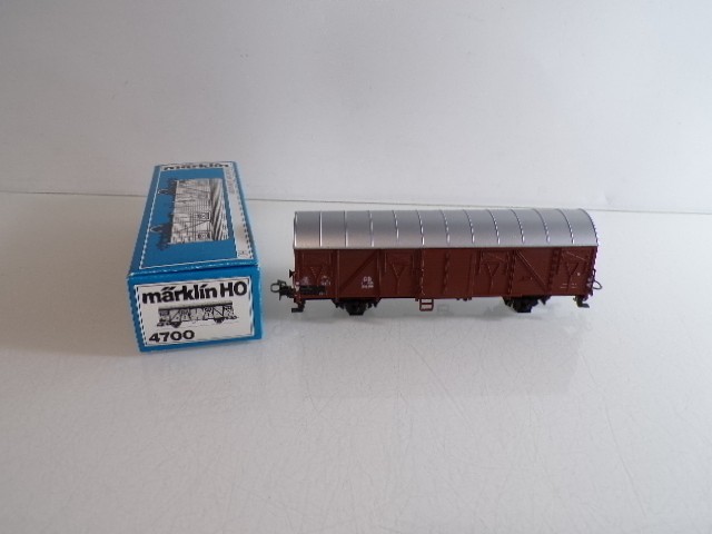 Märklin H0 4700 Gedeckter Güterwagen der DB in OVP HS99