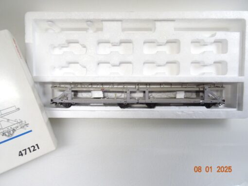 Märklin H0 47121 Doppel-Autotransportwagen ohne Autos der DB in OVP PR5126