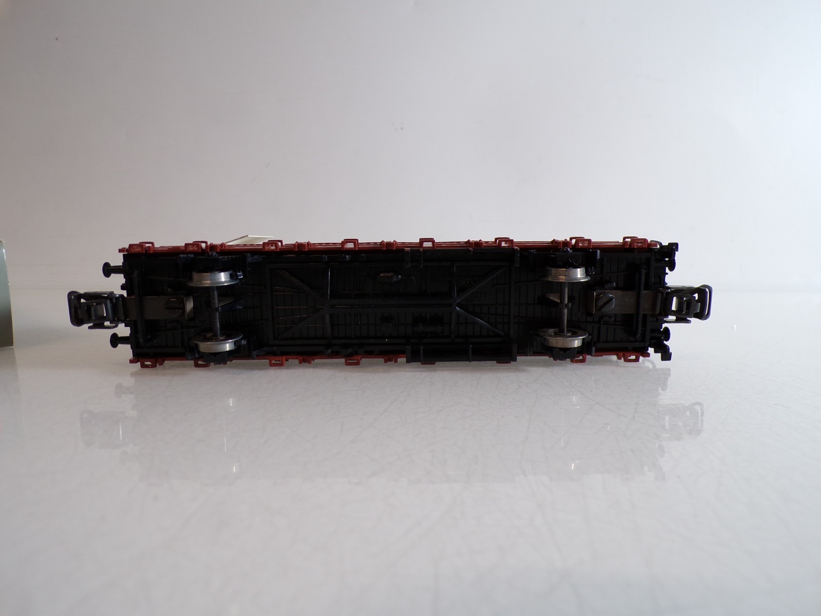 Märklin H0 4714 Rungenwagen mit Werbebus Märklin der DB in OVP BH1588 – Bild 4