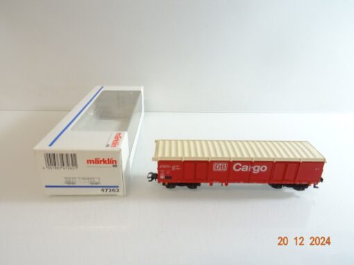 Märklin H0 47262 Rolldachwagen der DB neuwertig in OVP CK5042