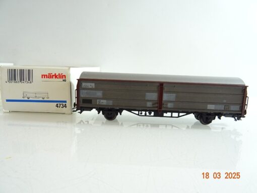 Märklin H0 4734 Schiebewandwagen der DB in OVP PR6612
