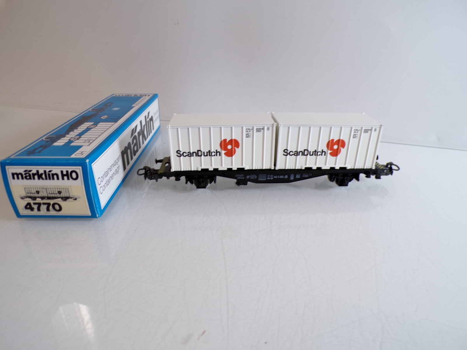 Märklin H0 4770 Containerwagen der DB in OVP HS70