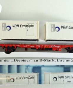 Märklin H0 47709 Container Tragwagen mit 2 Container der DB in OVP PR9067