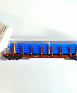 Märklin H0 47718 Rungenwagen mit Ladung der DB in OVP BH1231