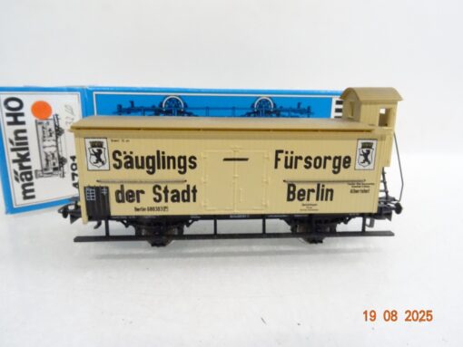 Märklin H0 4781 Milch Kühlwagen Säuglings Fürsorge Berlin in OVP RR3116 – Bild 3
