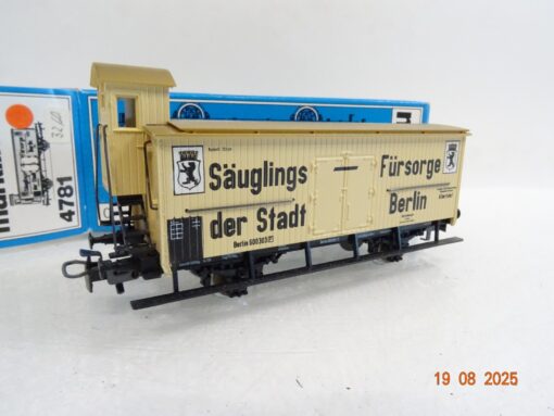 Märklin H0 4781 Milch Kühlwagen Säuglings Fürsorge Berlin in OVP RR3116