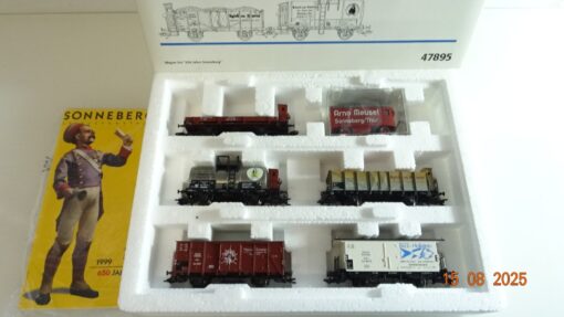 Märklin H0 47895 Wagen-Set 650 Jahre Sonneberg der DR in OVP PR9571