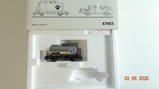 Märklin H0 47903 Wagen-Set Brennstoff ohne LKW der DB in OVP PR8181