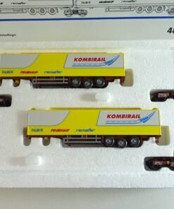 Märklin H0 48040 Doppel-Einheit KOMBIRAIL Sattelauflieger in OVP PR9559