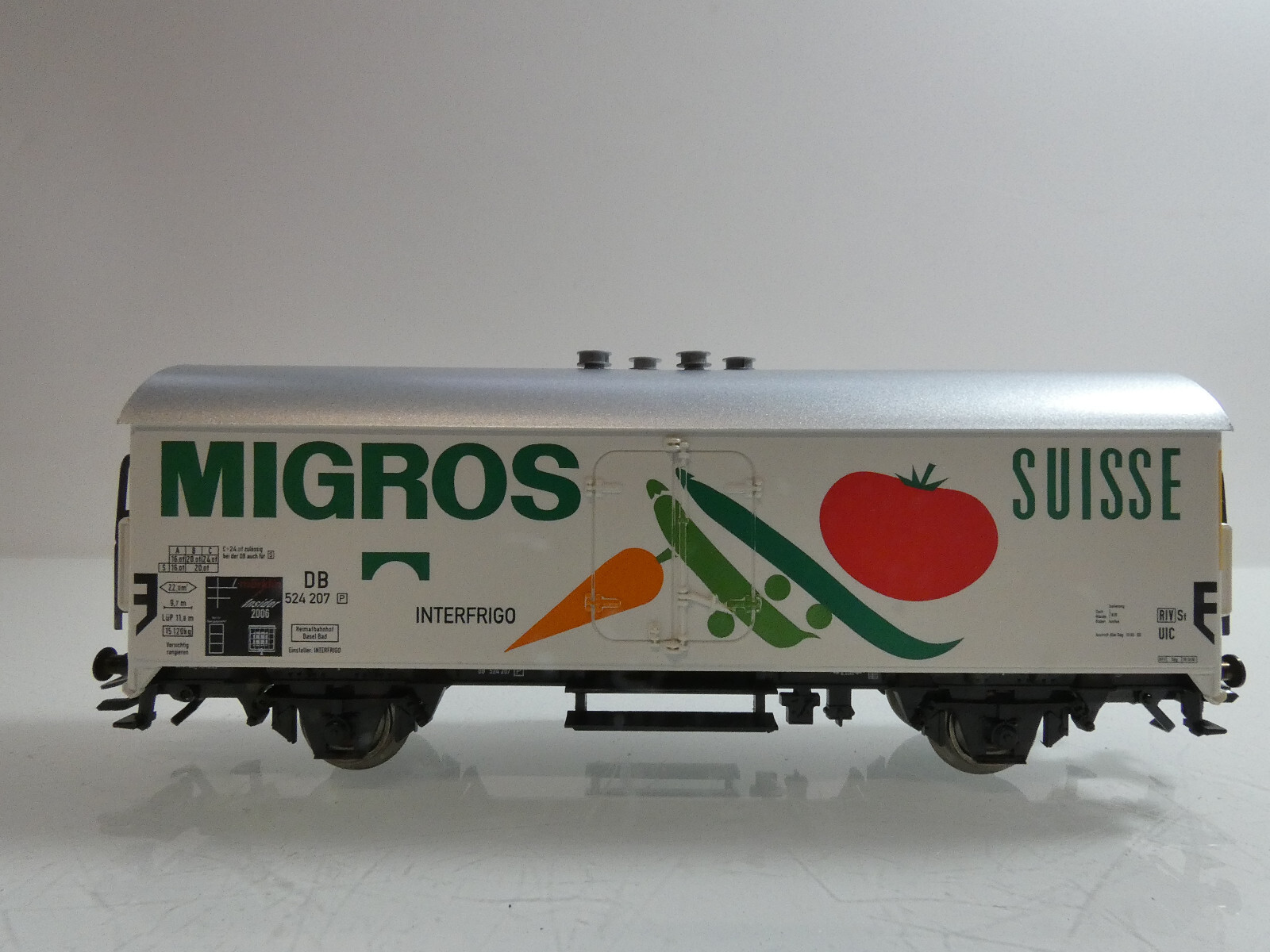 Märklin H0 48150 Jahreswagen 2006 Insider Kühlwagen Migros in OVP C558 – Bild 3