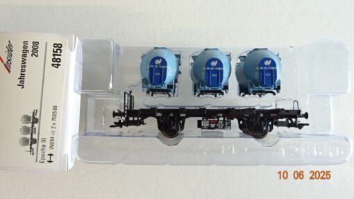 Märklin H0 48158 Behälterwagender DB in OVP PR8309