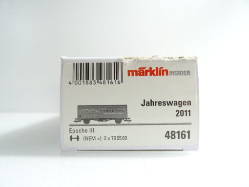 Märklin H0 48161 Jahreswagen 2011 Märklin Insider in OVP C59 – Bild 3