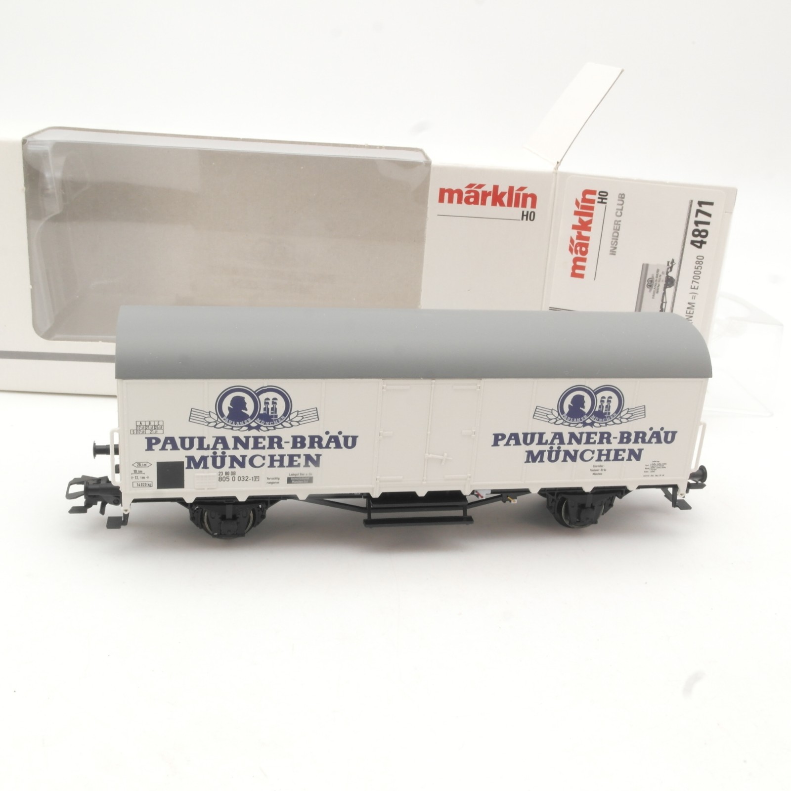Märklin H0 48171 Jahreswagen 2021 Bierwagen Paulaner Bräu in OVP RR5510 – Bild 3