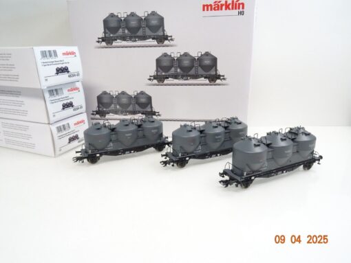 Märklin H0 48264 Staubsilowagen-Set 3tlg. der DB in OVP LE9944