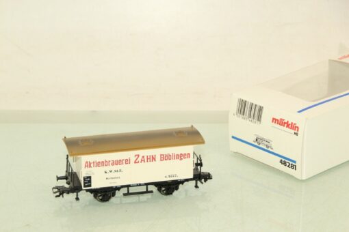 Märklin H0 48281 Bierwagen "Zahn Böblingen" der K.W.St.E in OVP LW3199