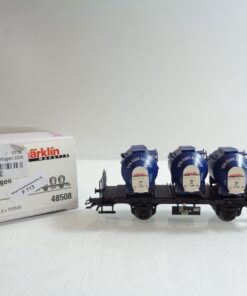 Märklin H0 48508 AC Behälter Tragwagen Jahreswagen 2008 in OVP F713