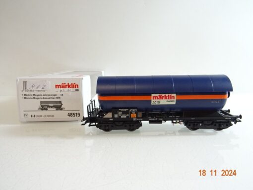 Märklin H0 48519 Jahreswagen 2019 Kesselwagen Märklin der DB in OVP PR3915