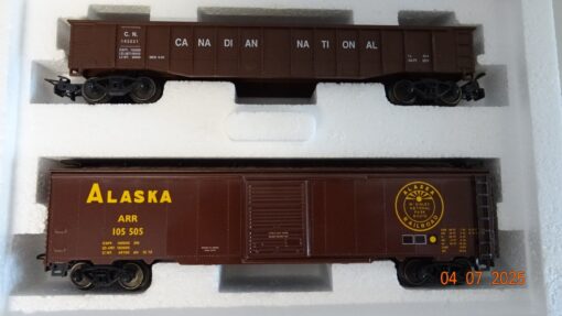 Märklin H0 4860 Güterwagen-Set Alaska USA in OVP PR8857 – Bild 3