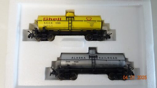 Märklin H0 4861 Güterwagen-Set Alaska 2 Kesselwagen USA in OVP PR8858 – Bild 3