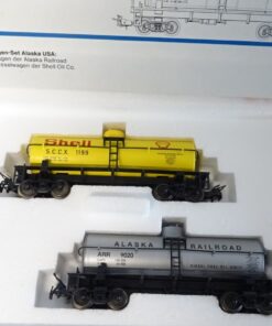 Märklin H0 4861 Güterwagen-Set Alaska 2 Kesselwagen USA in OVP PR8858