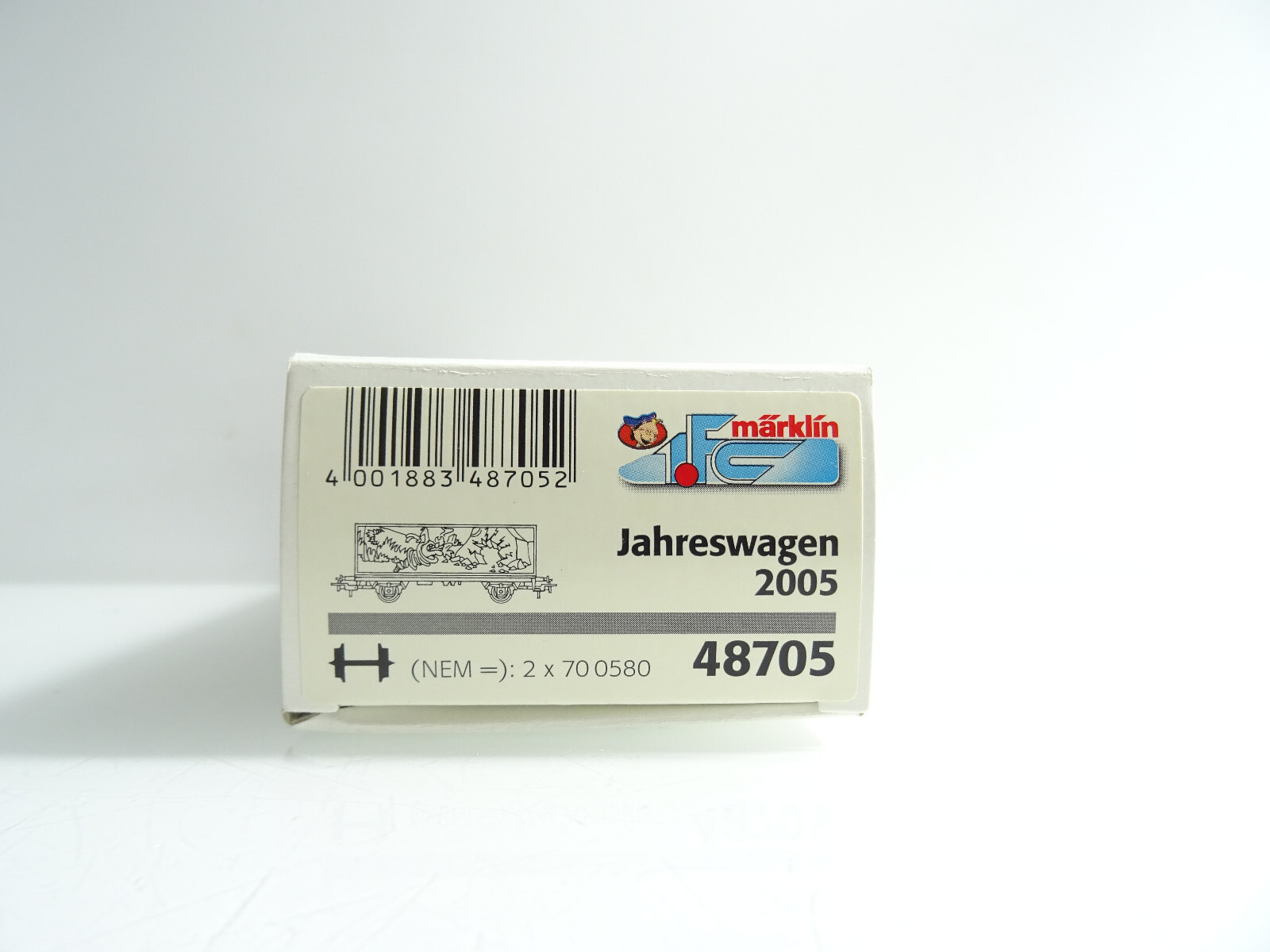 Märklin H0 48705 Güterwagen 1.FC Märklin Jahreswagen 2005 in OVP C175 – Bild 3
