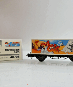 Märklin H0 48705 Jahreswagen 2005 1.FC Märklin Containerwagen in OVP C549