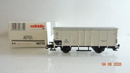 Märklin H0 48770 Kühlwagen Kühltransit Hamburg der DB in OVP PR8236