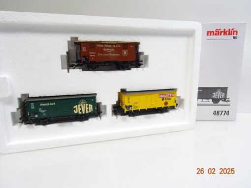 Märklin H0 48774 Wagen-Set Bierwagen der DB in OVP LE8932
